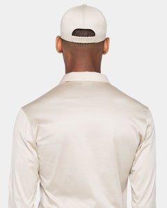 Cappellino da Baseball tinta unita Sabbia Lino Seta | Filatori