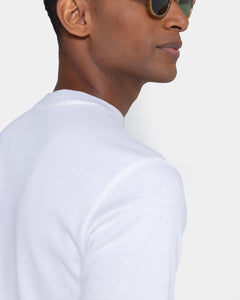 White Crewneck sweatshirt in double jersey Compact Cotton | Filatori