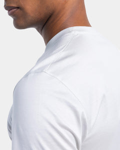 Pearl Grey Short Sleeve T-Shirt 100% Egyptian Cotton | Filatori 
