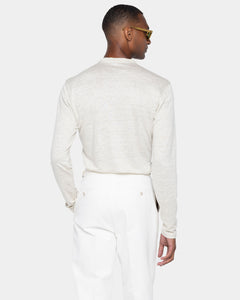 Rope Long Sleeve T-Shirt 100% Masters of Linen | Filatori 